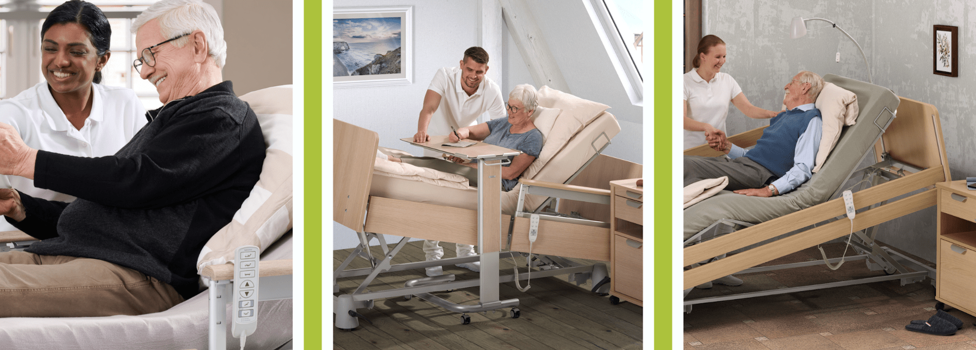Universeel laag verpleegbed - Zo veelzijdig als uw behoeften
